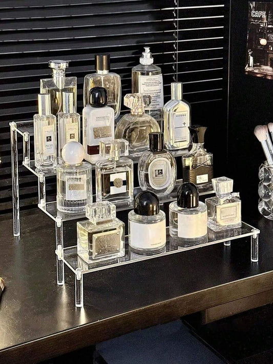 Clear Acrylic Tiered Display Riser — product image 1