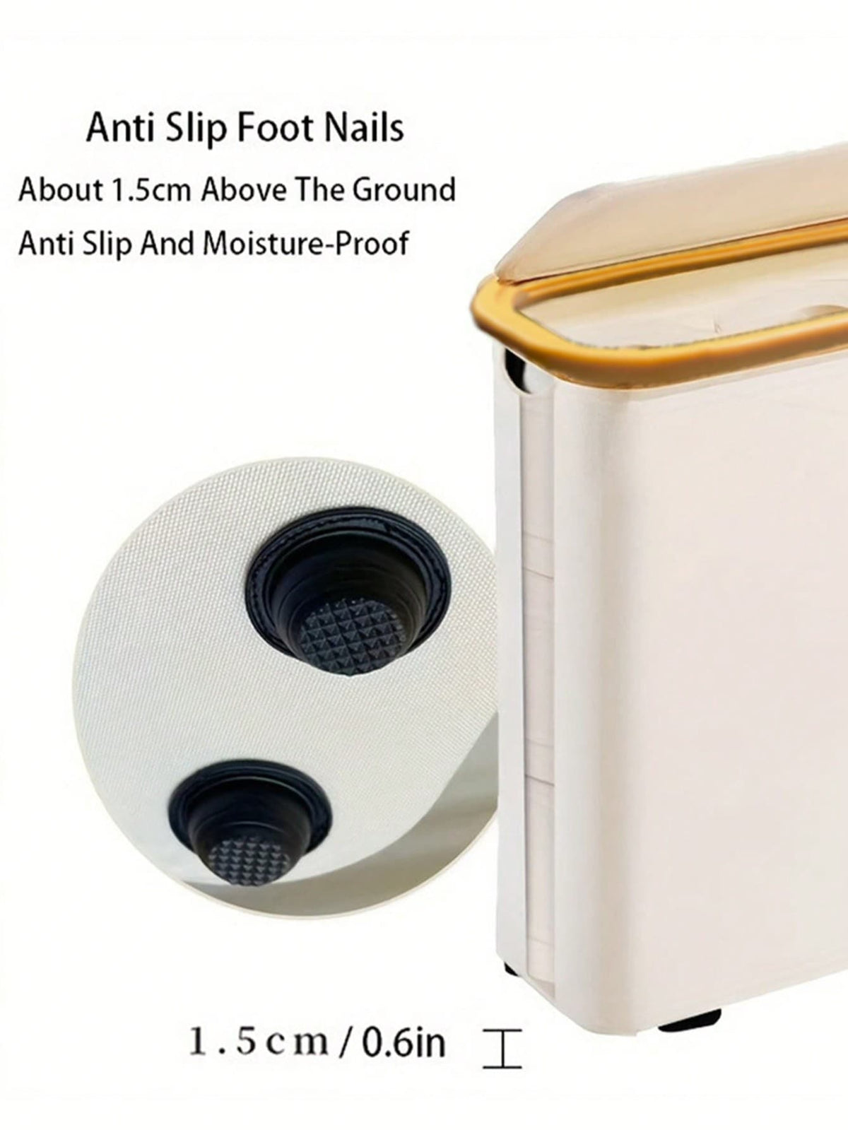 Foldable Fabric Toilet Paper Storage Basket — product image 3