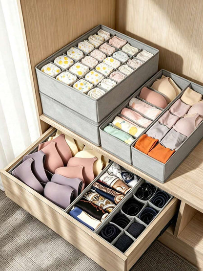 Foldable 3-Piece Drawer Organizer Set — product image 3