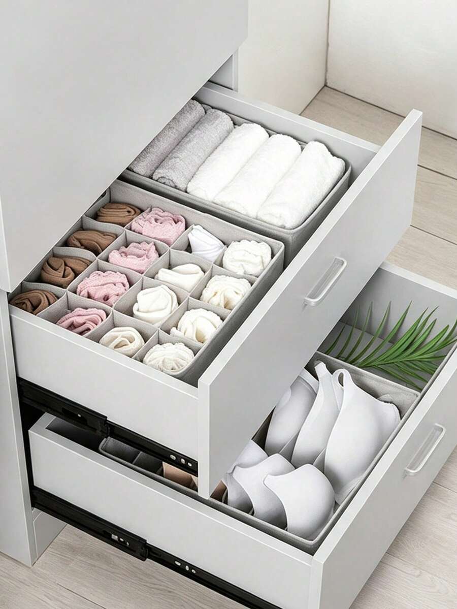 Foldable 3-Piece Drawer Organizer Set — product image 9