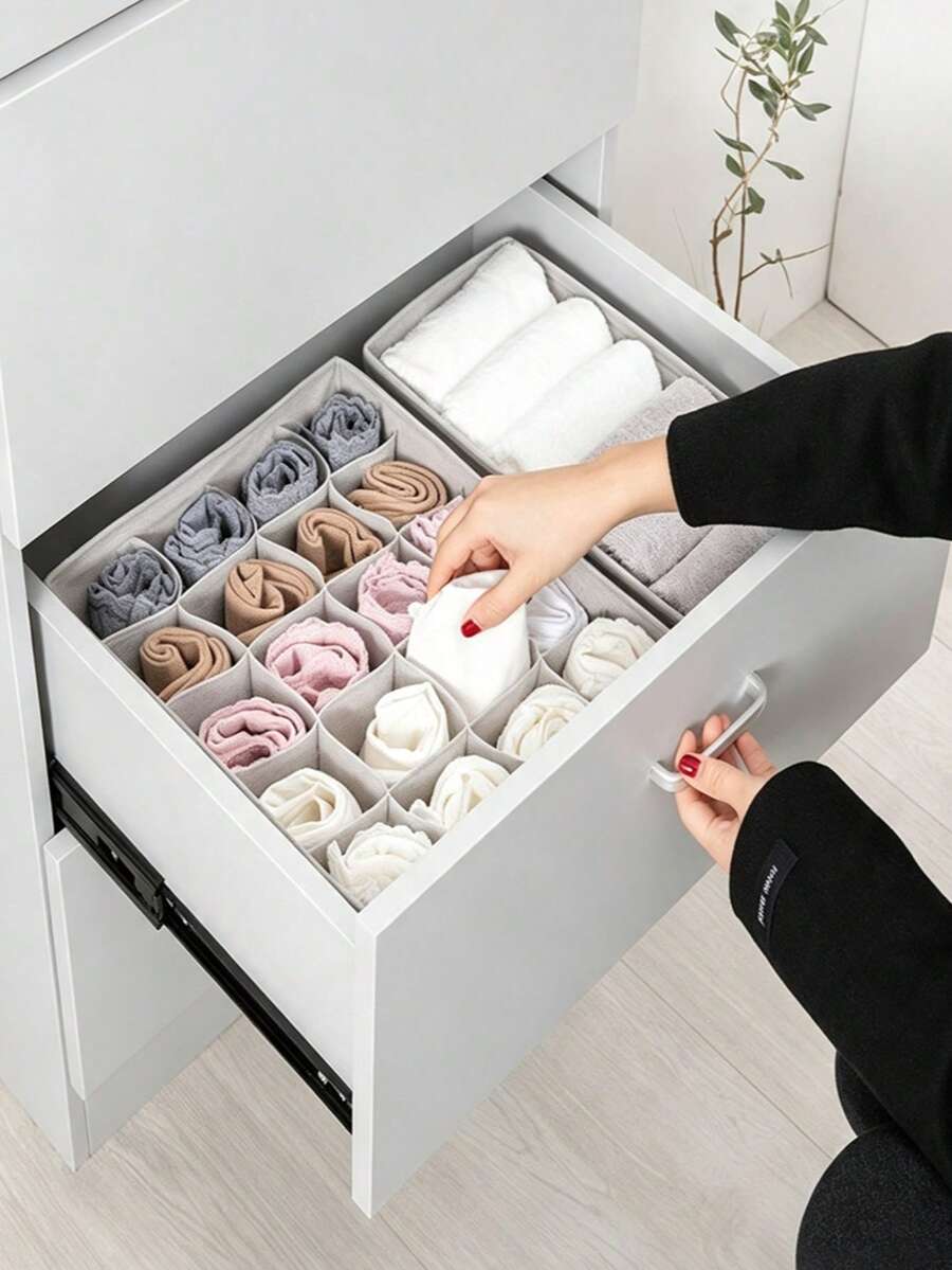 Foldable 3-Piece Drawer Organizer Set — product image 11
