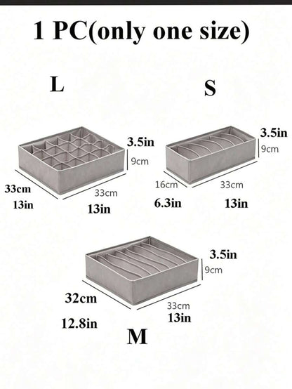 Foldable 3-Piece Drawer Organizer Set — product image 4