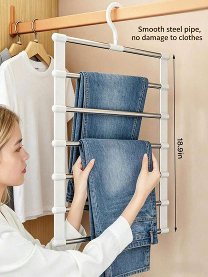 Space-Saving Multi-Layer Pants Hanger — product image 4