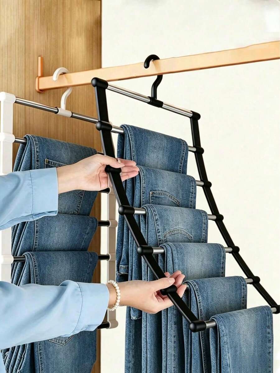 Space-Saving Multi-Layer Pants Hanger — product image 1