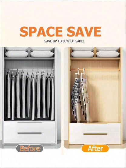 Space-Saving Multi-Layer Pants Hanger — product image 10