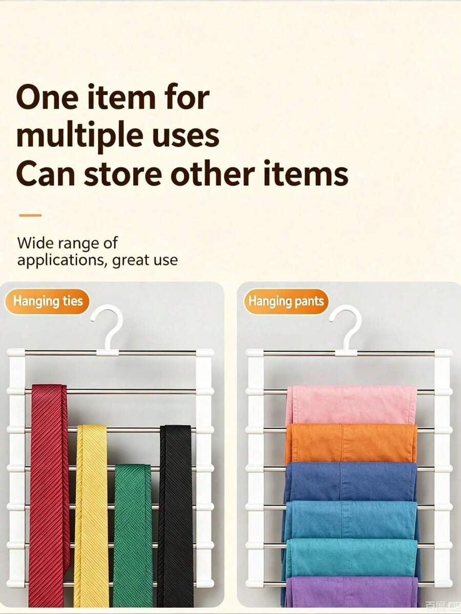 Space-Saving Multi-Layer Pants Hanger — product image 7