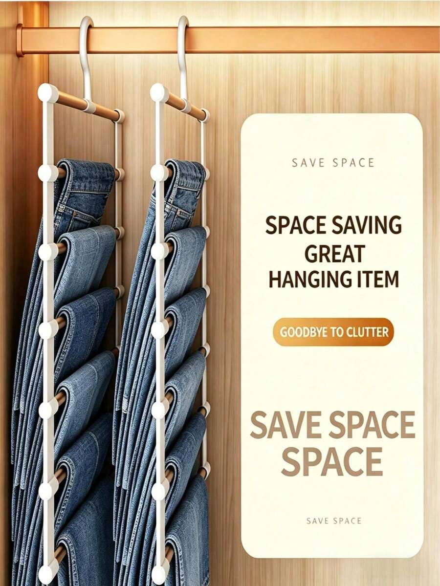Space-Saving Multi-Layer Pants Hanger — product image 3