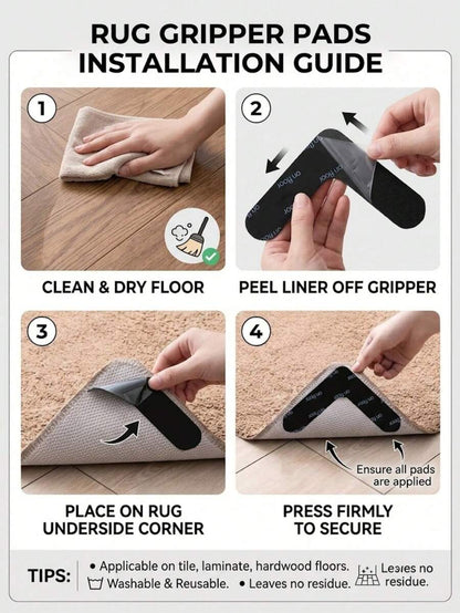 Washable Reusable Rug Gripper Pads — product image 3