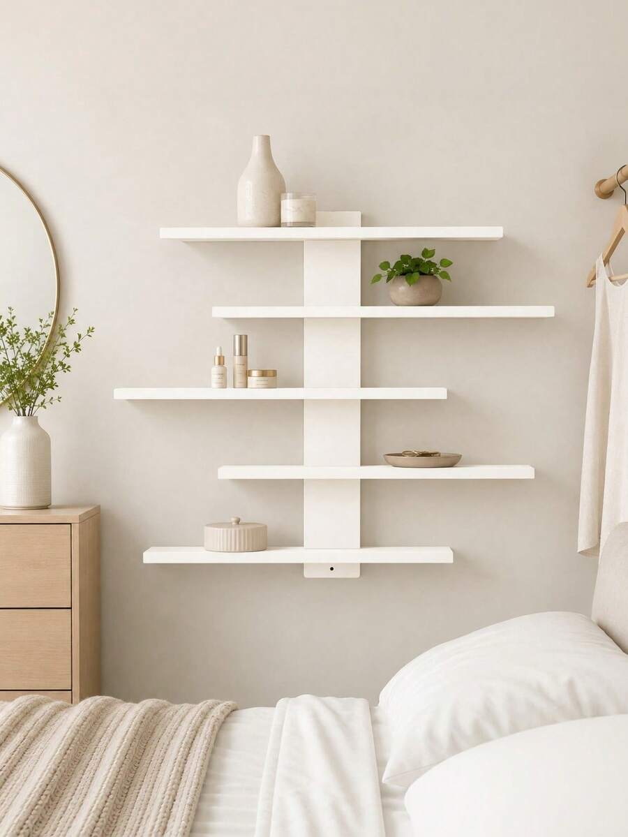 Wall-Mounted Multi-Level Display Shelf — product image 9