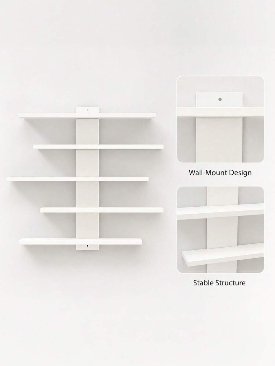 Wall-Mounted Multi-Level Display Shelf — product image 10