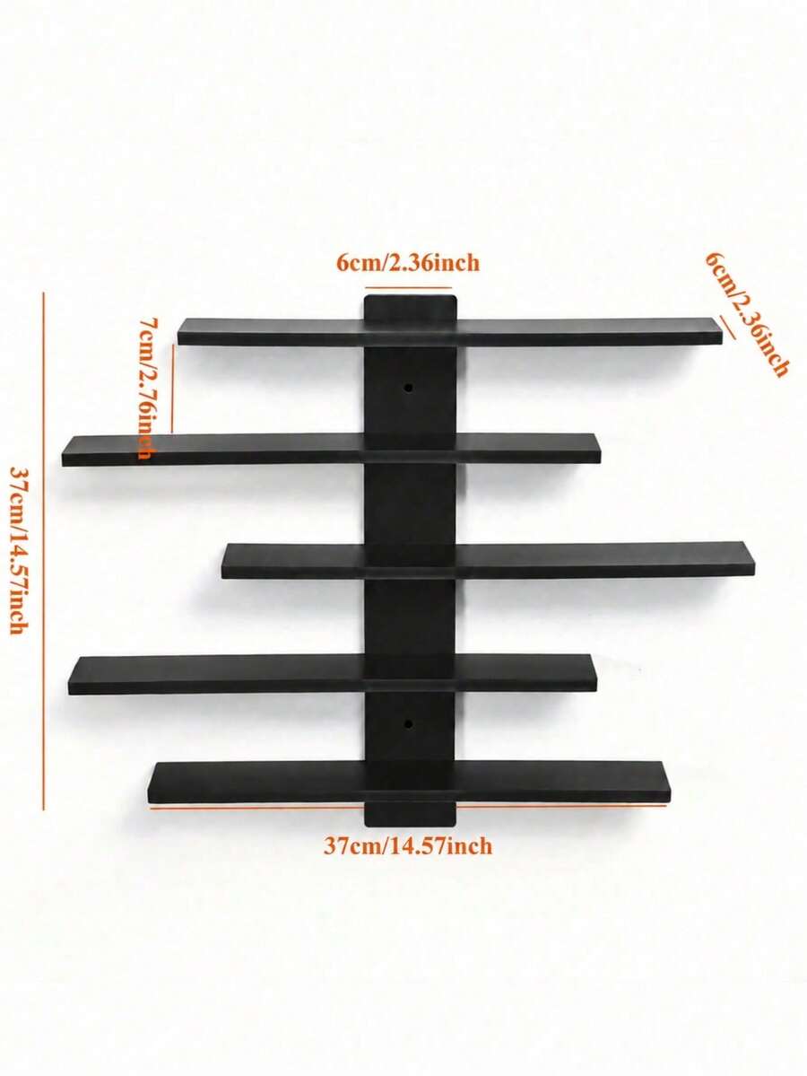 Wall-Mounted Multi-Level Display Shelf — product image 7