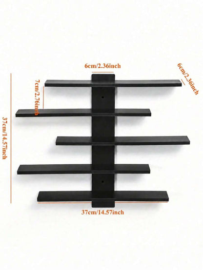 Wall-Mounted Multi-Level Display Shelf — product image 7